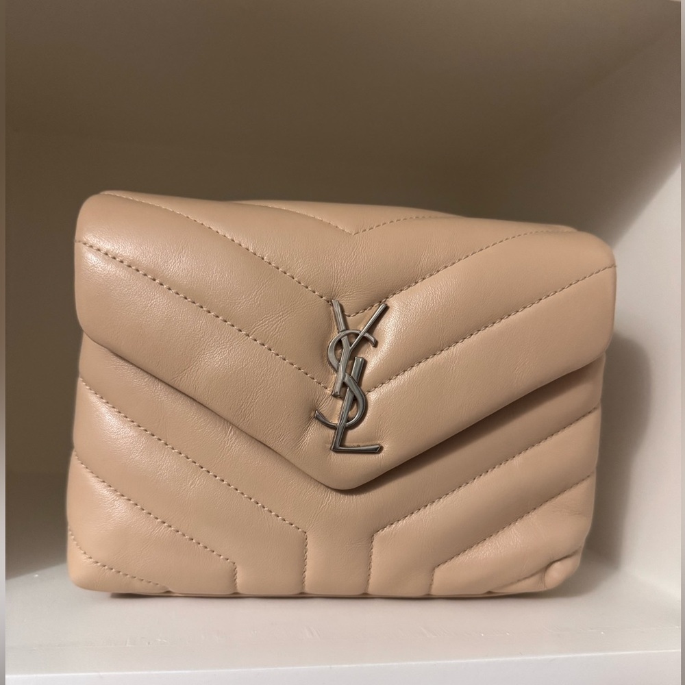 Saint Laurent Tan Crossbody Bag - Picture 11 of 13